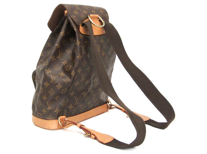 Louis Vuitton Monogram Montsouris GM Rucksack Braun - Ansicht 2