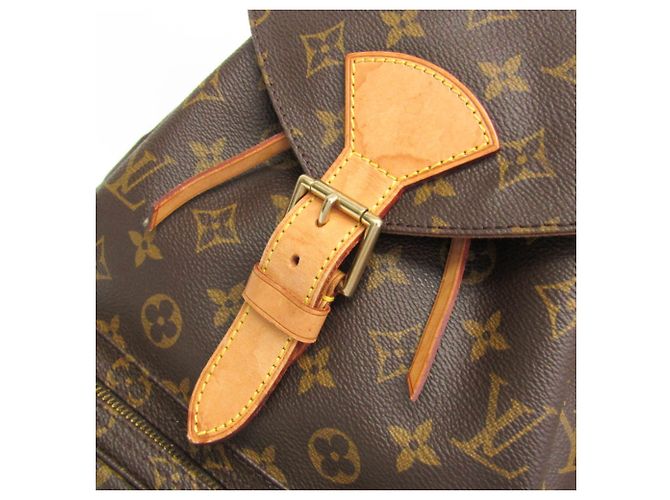 Louis Vuitton Monogram Montsouris GM Rucksack Braun - Ansicht 8