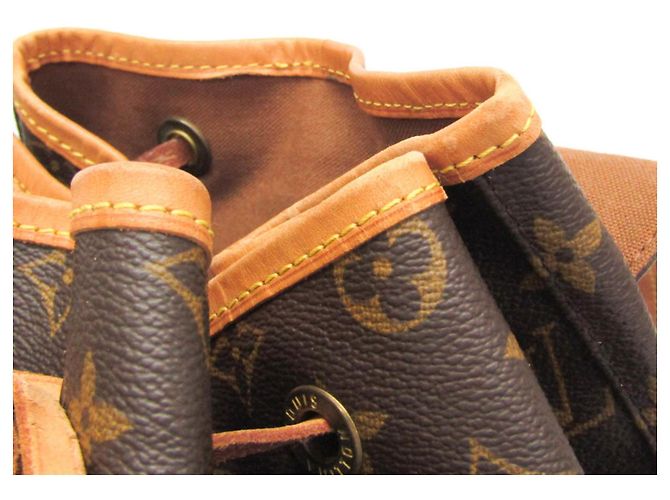Louis Vuitton Monogram Montsouris GM Rucksack Braun - Ansicht 9