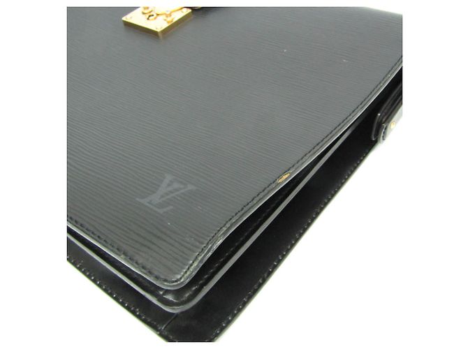 Borsa a Tracolla Epi Louis Vuitton M54352 per Uomo Nero - vista 6