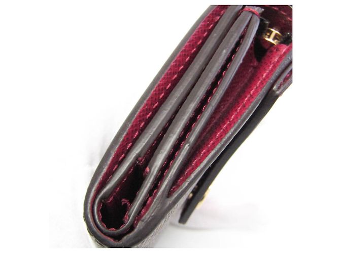 Louis Vuitton Monogram Zoe Geldbörse M62932 Braun Fuschia - Ansicht 8