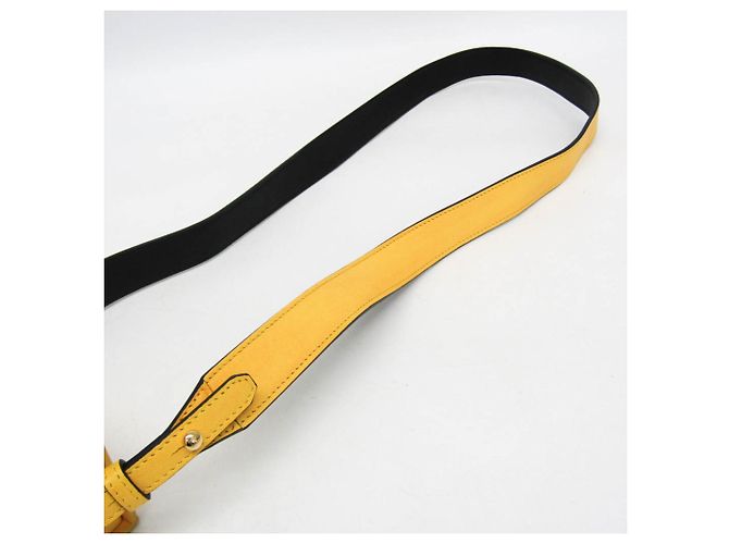 Borsa a spalla in pelle donna Fendi Box 7VA519 Giallo - vista 10