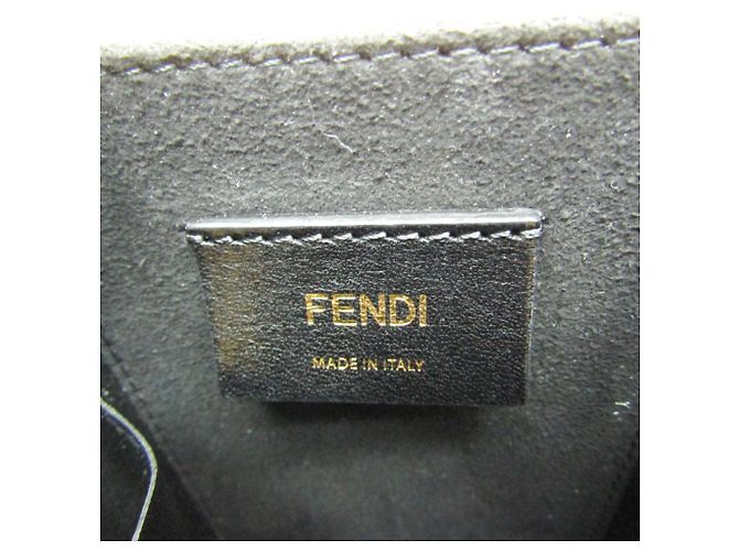 Borsa a spalla in pelle donna Fendi Box 7VA519 Giallo - vista 11