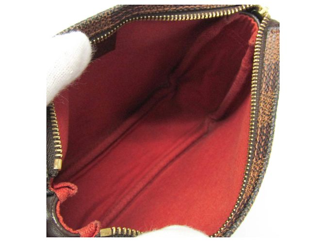 Pochette per il trucco Damier Louis Vuitton N51982 Marrone - vista 3
