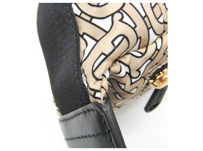 Marsupio/borsa a tracolla Burberry TB Monogram Nero Beige - vista 9