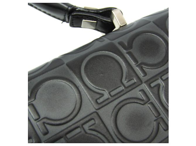 Borsa Gancini di Salvatore Ferragamo Nero - vista 10