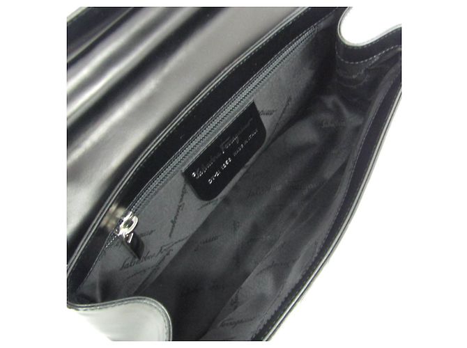 Borsa Gancini di Salvatore Ferragamo Nero - vista 3