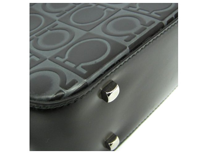 Borsa Gancini di Salvatore Ferragamo Nero - vista 4