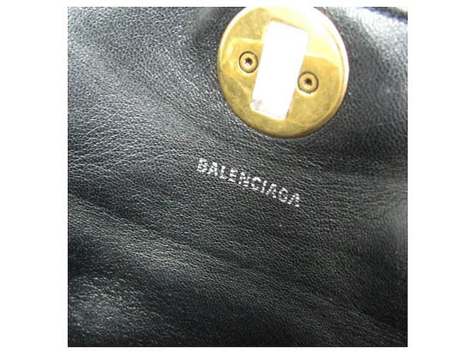 Borsa a mano e borsa a spalla donna Balenciaga 570093 Nero D'oro - vista 16