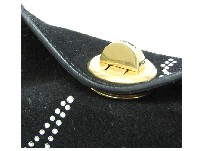 Borsa a mano e borsa a spalla donna Balenciaga 570093 Nero D'oro - vista 6