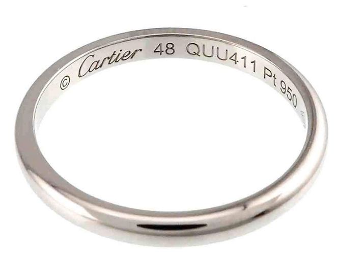 Anello Classico in Platino Cartier 1895 - vista 3