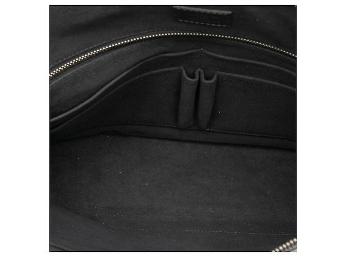 Borsa a tracolla Louis Vuitton Damier Cobalt Greenwich Nero Blu navy - vista 4
