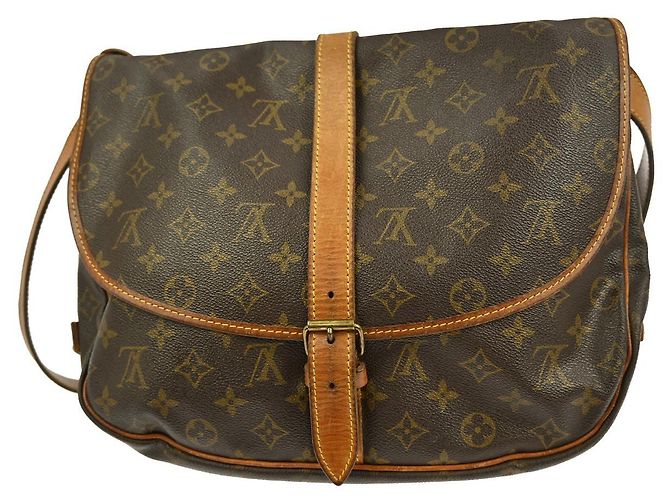 Louis Vuitton Saumur Monogram Canvas 35 Braun - Ansicht 2