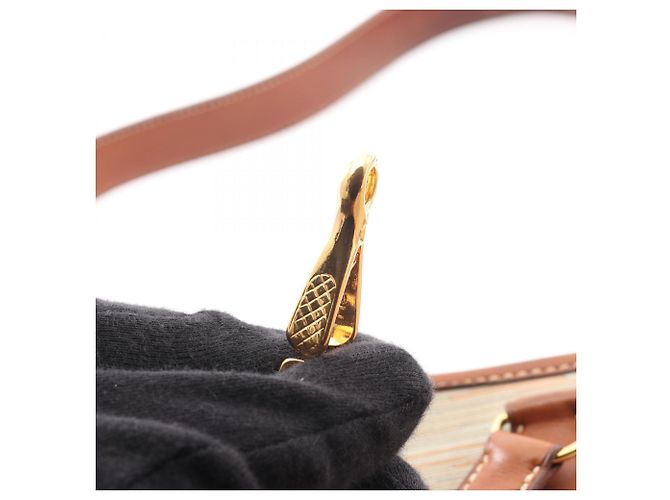 Borsa a Spalla Hermès Trim 35 Marrone Rosso Multicolore - vista 12