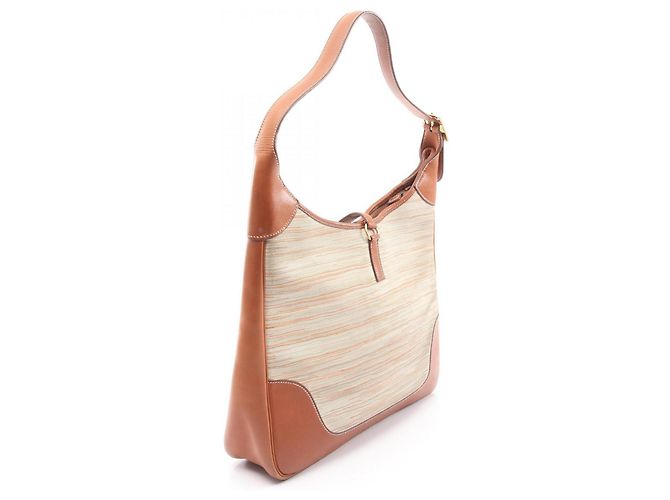 Borsa a Spalla Hermès Trim 35 Marrone Rosso Multicolore - vista 2