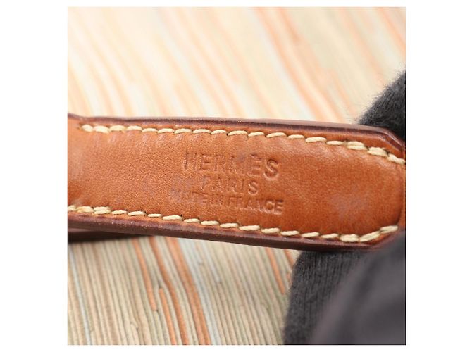 Borsa a Spalla Hermès Trim 35 Marrone Rosso Multicolore - vista 4
