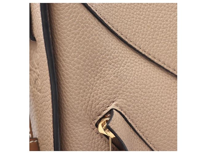 Borsa Hammock Loewe - Piccola Borsa a Mano Marrone Beige - vista 9