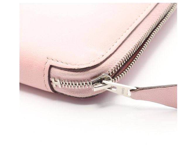 Carteira redonda longa Azap Hermès Rosa - vista 8