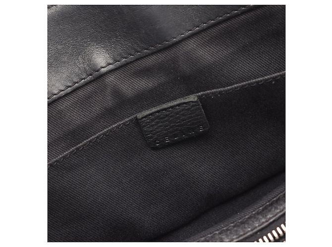Céline Borsa Boogie Celine - Borsa in pelle nera Nero - vista 4