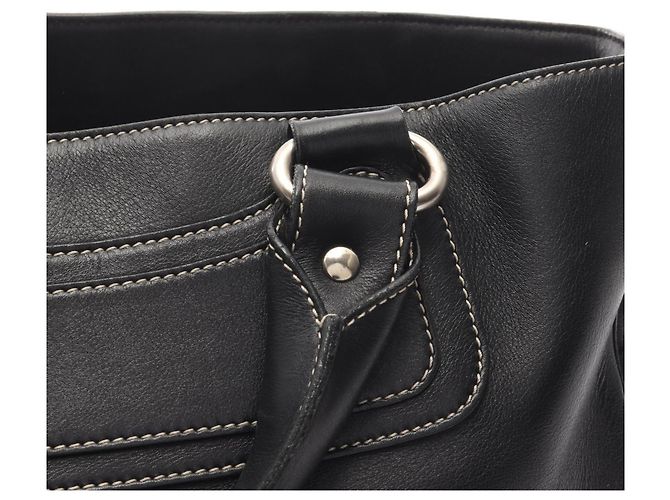 Céline Borsa Boogie Celine - Borsa in pelle nera Nero - vista 8