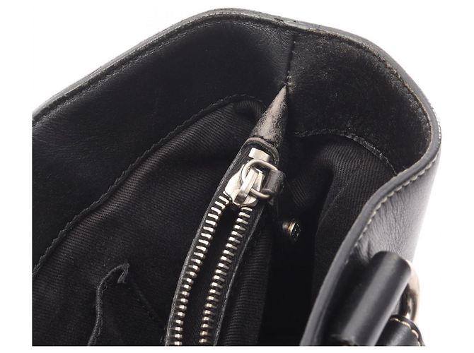 Céline Borsa Boogie Celine - Borsa in pelle nera Nero - vista 9