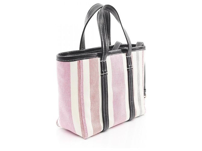 Borsa Balenciaga Balbes Bianco Multicolore - vista 2