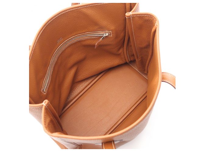 Hermès Victoria Cabas 32 Tragetasche Braun - Ansicht 3