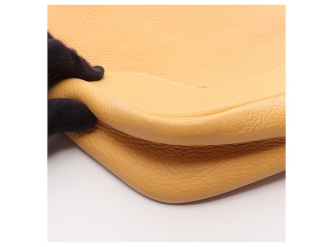 Borsa a Spalla Hermès Trim 35 Giallo - vista 12
