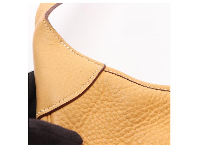 Borsa a Spalla Hermès Trim 35 Giallo - vista 15