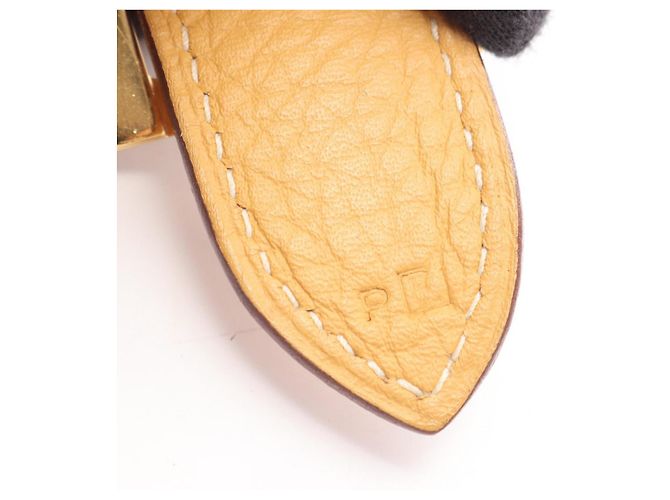 Borsa a Spalla Hermès Trim 35 Giallo - vista 5