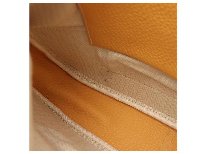 Borsa a Spalla Hermès Trim 35 Giallo - vista 6