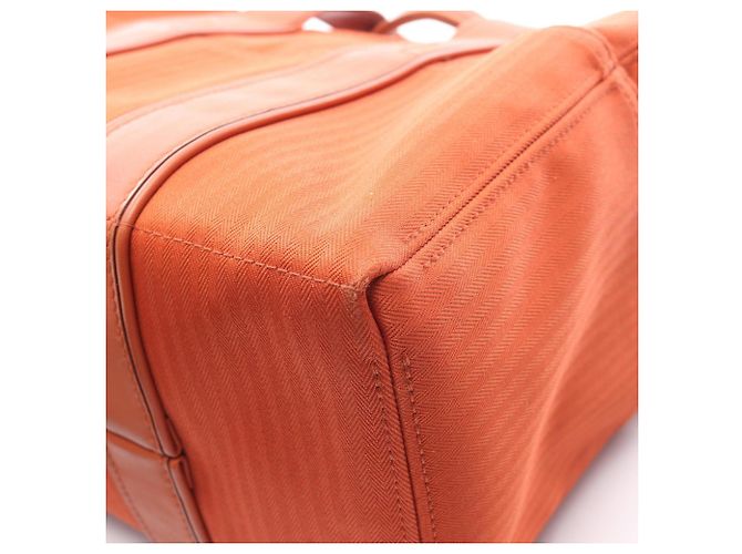 Hermès Hermes Acapulco PM Tote Tasche Braun Orange - Ansicht 10