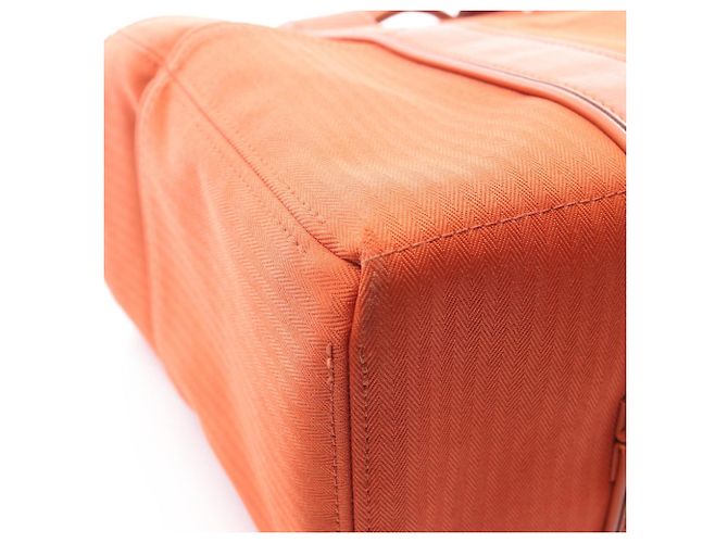 Hermès Hermes Acapulco PM Tote Tasche Braun Orange - Ansicht 11