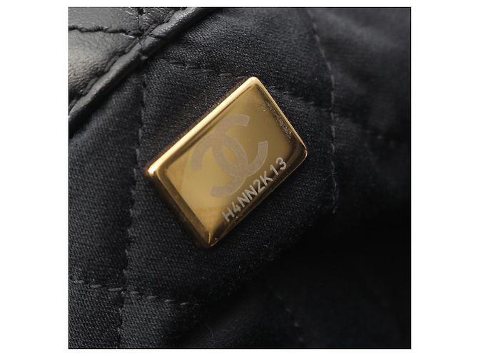 Chanel 22 Große Leder-Rucksack Schwarz - Ansicht 5