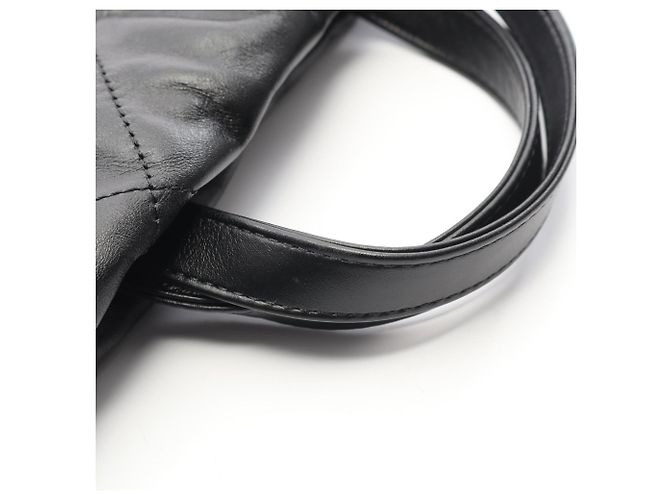 Chanel 22 Große Leder-Rucksack Schwarz - Ansicht 6