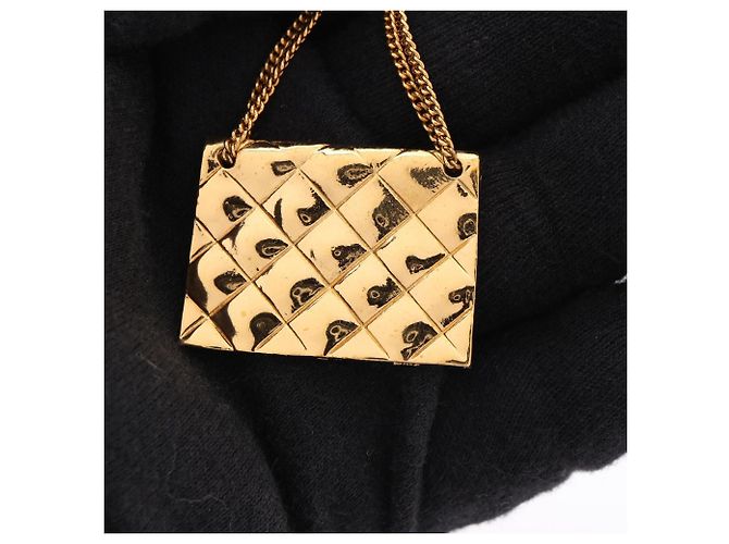 Spilla placcata in oro Chanel Coco Mark D'oro - vista 4