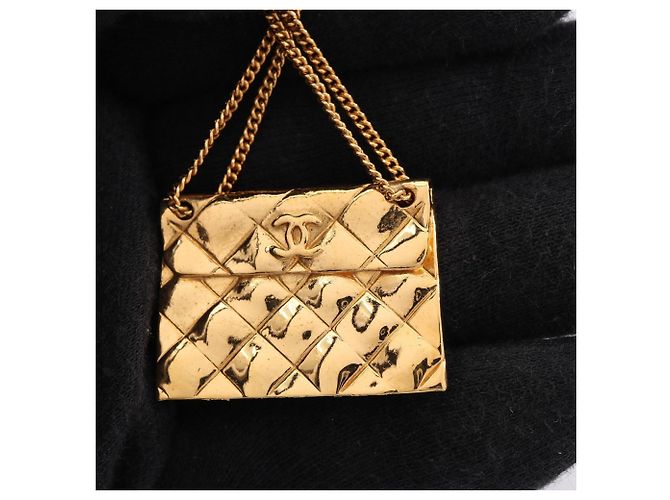 Spilla placcata in oro Chanel Coco Mark D'oro - vista 5