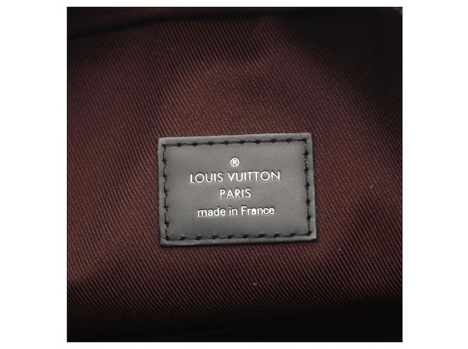 Zaino Josh Louis Vuitton Marrone Nero - vista 4