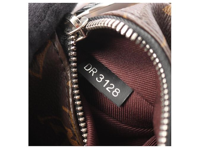 Zaino Josh Louis Vuitton Marrone Nero - vista 5