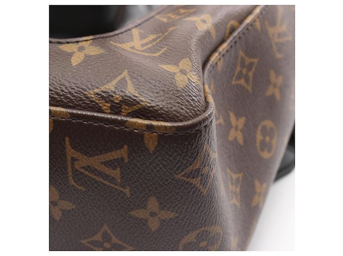 Zaino Josh Louis Vuitton Marrone Nero - vista 9