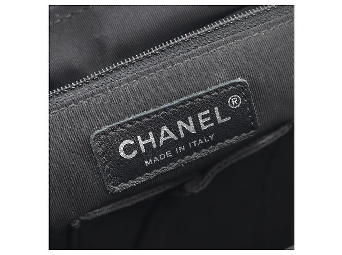 Timeless Chanel Matelasse Backpack in Gray Calfskin Brown - view 5