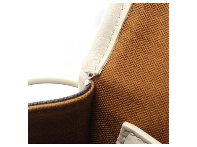 Céline Borsa a Spalla Triomphe Medium Folco di Celine Marrone Nero Bianco - vista 6