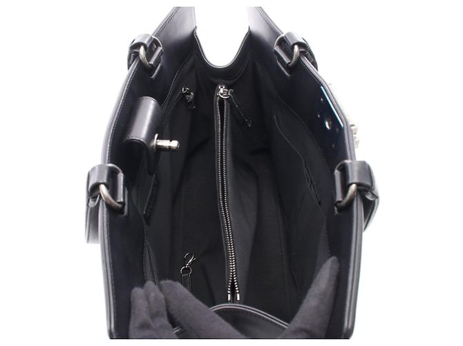 Chanel Boy große matelassierte Tote-Tasche Schwarz - Ansicht 3