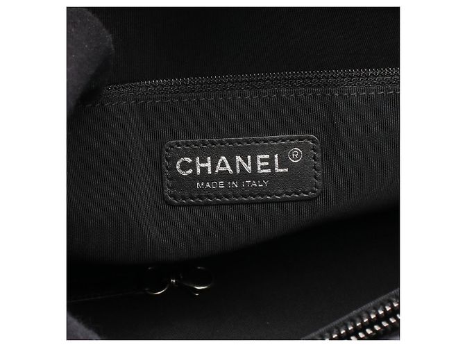 Chanel Boy große matelassierte Tote-Tasche Schwarz - Ansicht 4