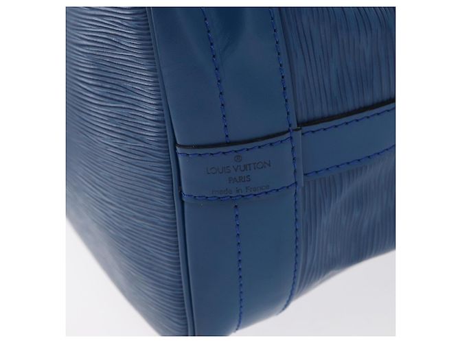 Louis Vuitton Noe Epi Leather Petit Noé Blu - vista 6