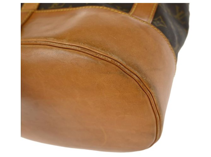 Zaino Randonnee Monogram in Canvas GM Louis Vuitton Marrone - vista 7