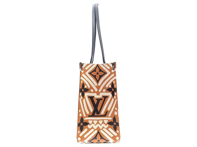 NUOVO BORSO A MANO LOUIS VUITTON ONTHEGO GM TOILE MONOGRAM CRAFTY M45359 Arancione - vista 3