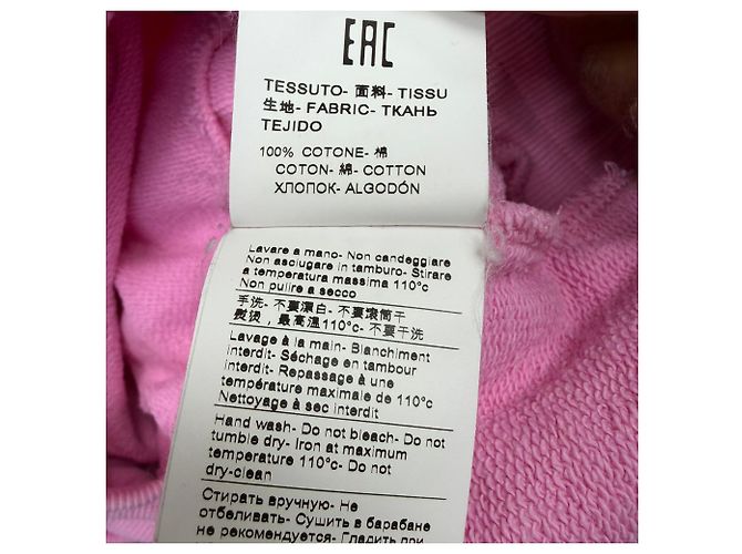 Pantalones de chándal rosa con estampado de logo MSGM Castaño - vista 5