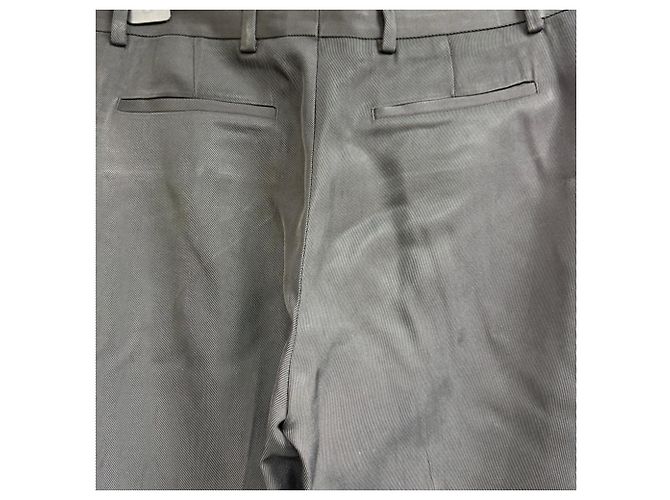 Pantaloni Bootcut Amiri in Viscosa Nera Nero - vista 3