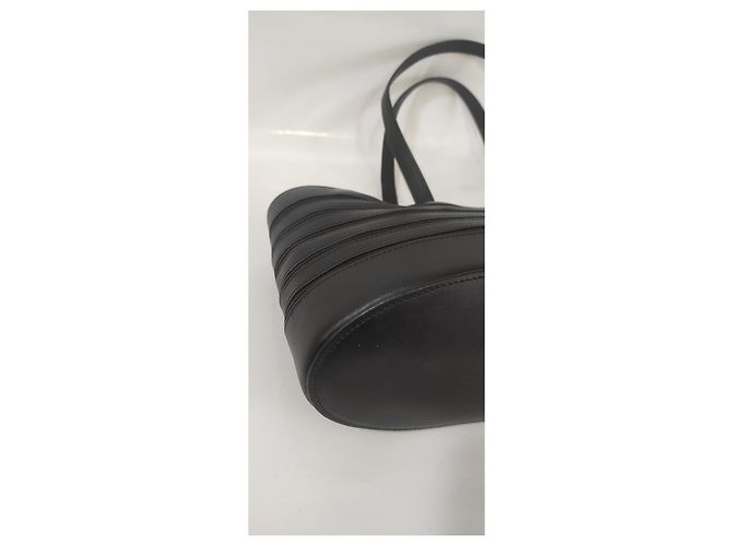 Bellissima borsa Longchamp modello Zigzag, nuova Nero - vista 15